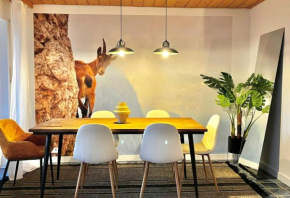 Maisonettewohnung Steinbock mit Bergblick
